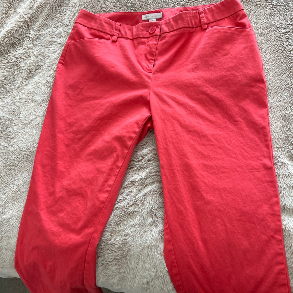 New York & Company pink Midi pants